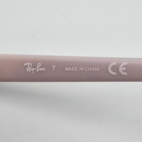 *SOLD* Ray-Ban Junior RB1550 3656 Pink on Light Pink Kids Jr Eyeglasses Frame - Picture 8 of 12